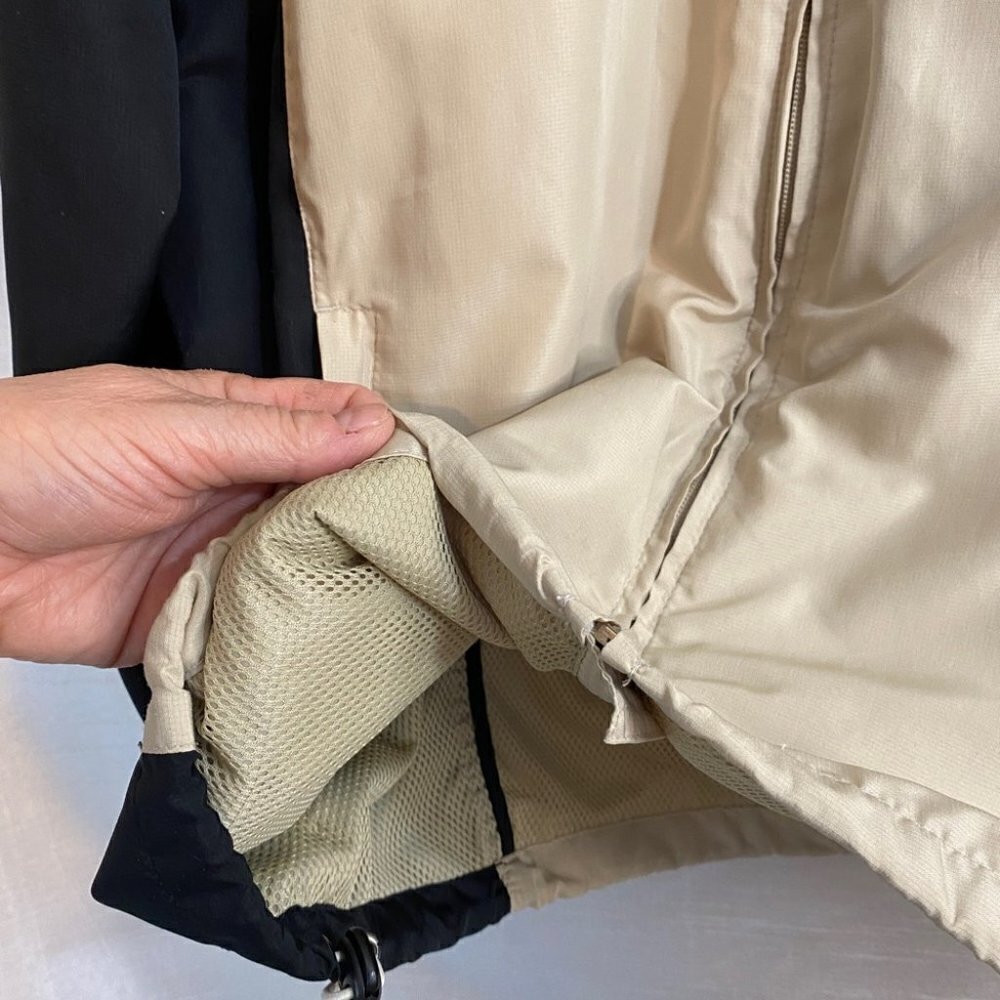 Roots Athletic 73 Beige Block Windbreaker Mens L - Picture 10 of 15
